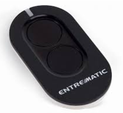 Télécommande 2 canaux, 433MHz. Couleur : noir