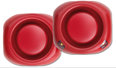 Diffuseur sonore rouge IP21