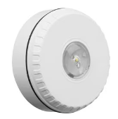 Diffuseur visuel d'Alarme Feu flash rouge base courte IQ8L-C