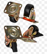 Kit de 4 roulettes (dont 2 avec freins)