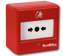 Déclencheur d'alarme incendie manuel adressable