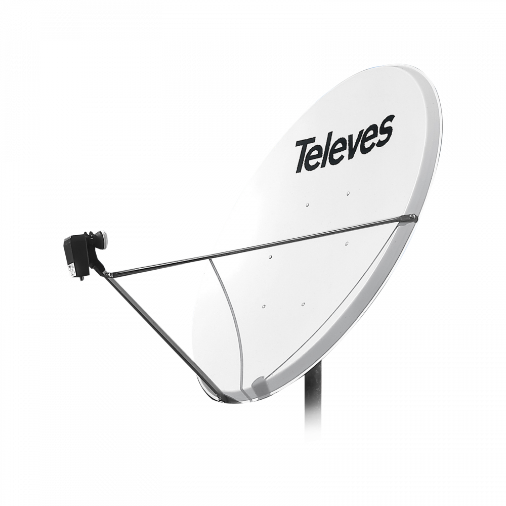 Parabole offset 1300 en aluminium G42dBi BLA. 1U