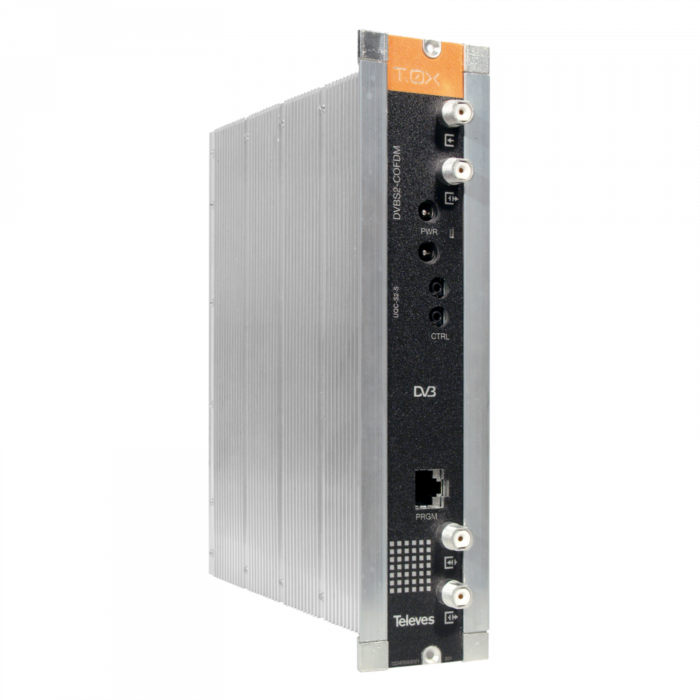 T.0X Transmodulateur DVBS/S2-COFDM (47...862MHz)