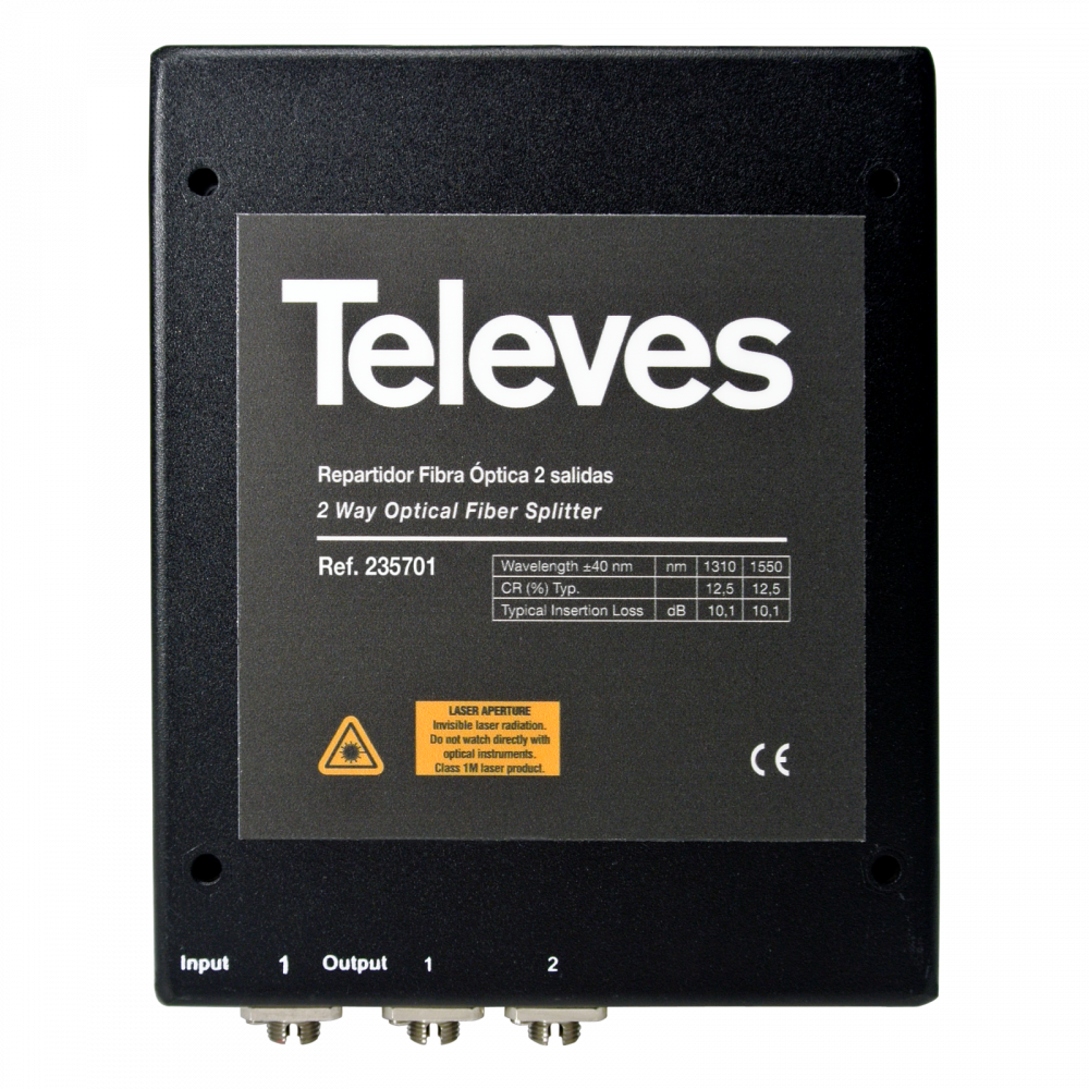 Répartiteur Optique 1310/1550nm “FC/UPC” 2D 4dB