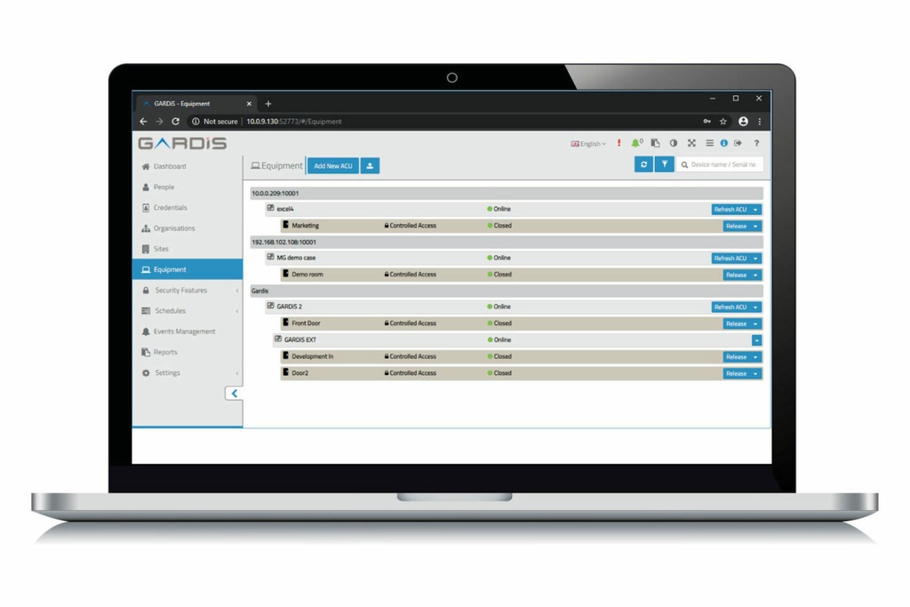 Gardis Express 20 portes, 1 site et 1 poste