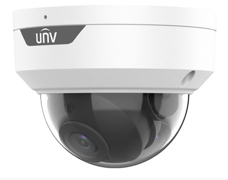 Dôme IP 8MP, objectif 2,8mm, WDR, IR 50m, H.265, PoE, IP67, IK10