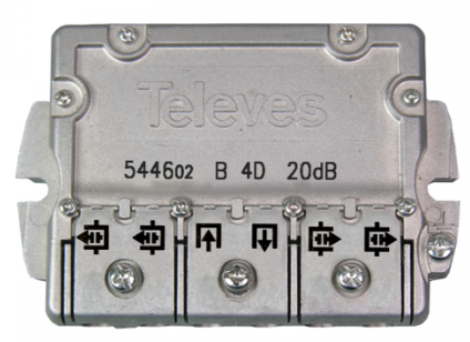 [TVS-544602] Dérivateur 5...2400MHz "EasyF" 4D 20dB
