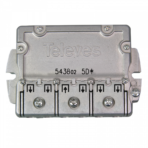 [TVS-543802] Répartiteur 5...2400MHz “EasyF” 5D 10/9,5dB Intérieur