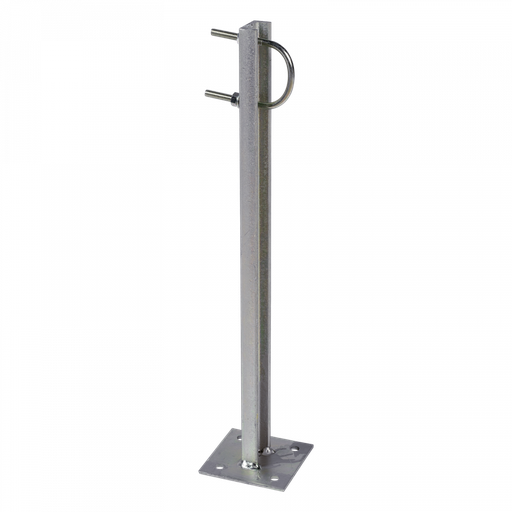 [TVS-2404] Fixation Mât “U” Zinc+RPR à Visser 500mm