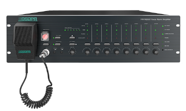 [D-PAVA8500] Centrale Master de système d'evacuation 8 zones /500W