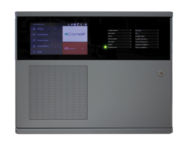 [41CPE118] Centrale détection incendie adressable LOGIFIRE 1/8 boucles